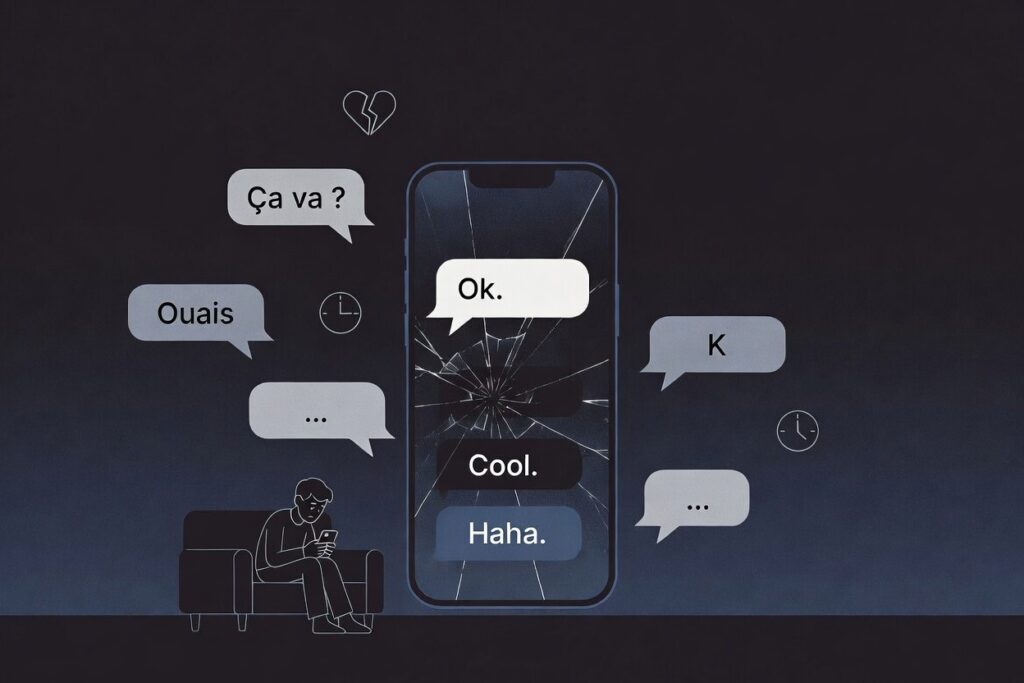 moins d’efforts relation message