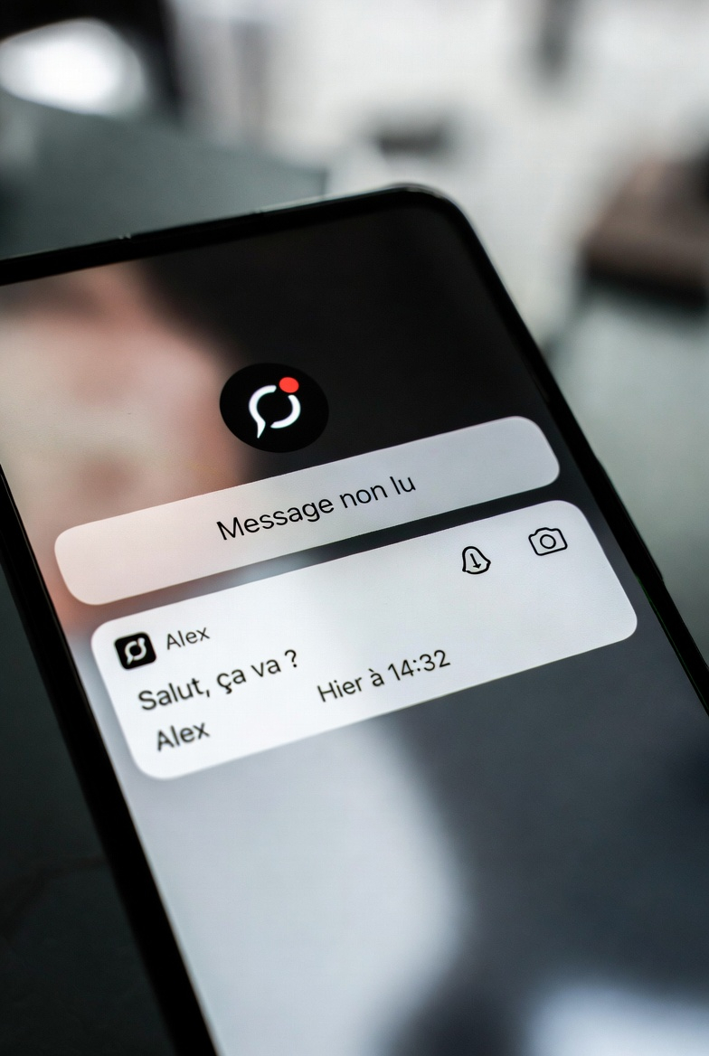 message non lu téléphone